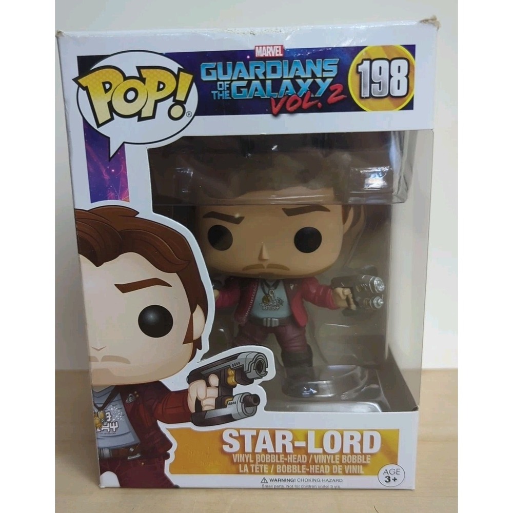 Funko Pop! Movies: Marvel - Guardians of Galaxy Vol 2. Star-Lord #198